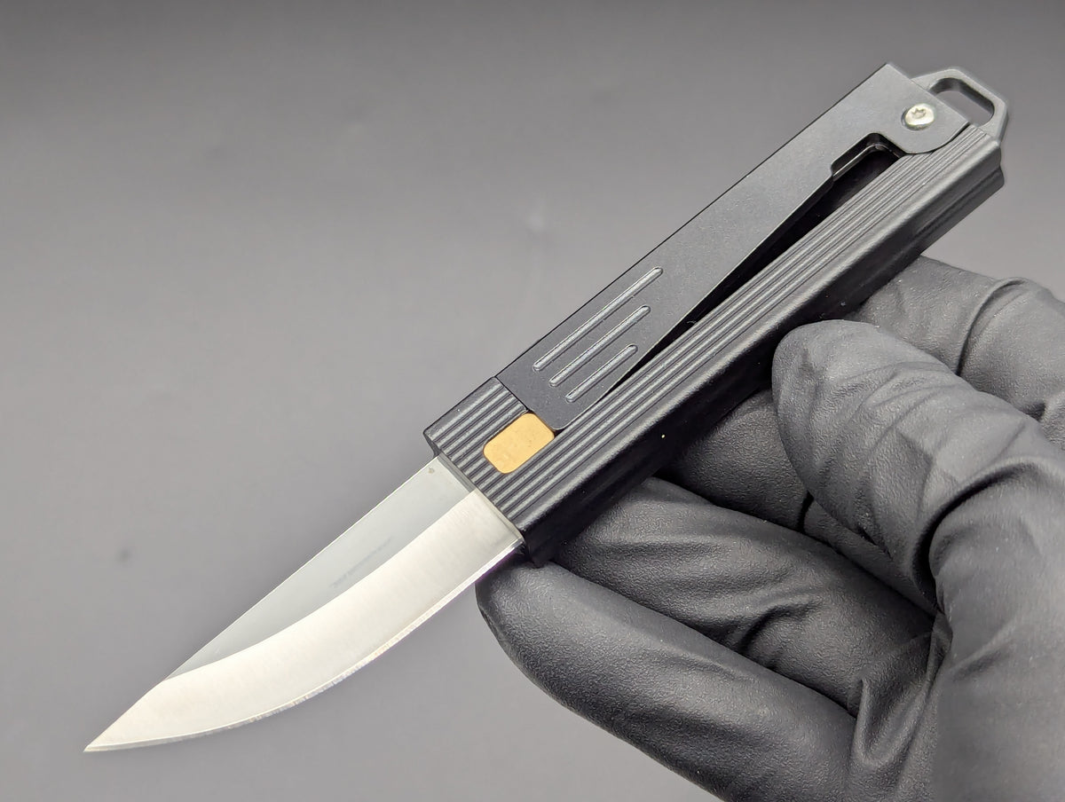 EDC D2 KEYRING GRAVITY UTILITY KNIFE BLACK